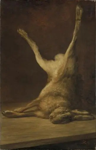 Død hare - Piet Mondrian