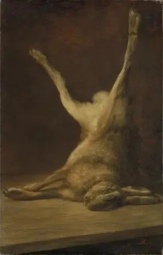 Død hare - Piet Mondrian