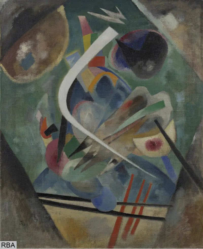 Hvid linje - Vassily Kandinsky