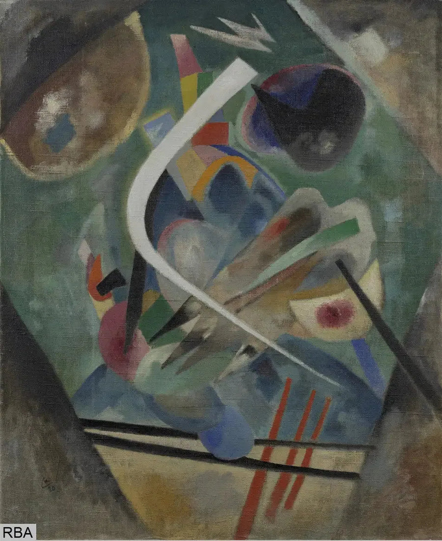 Hvid linje - Vassily Kandinsky