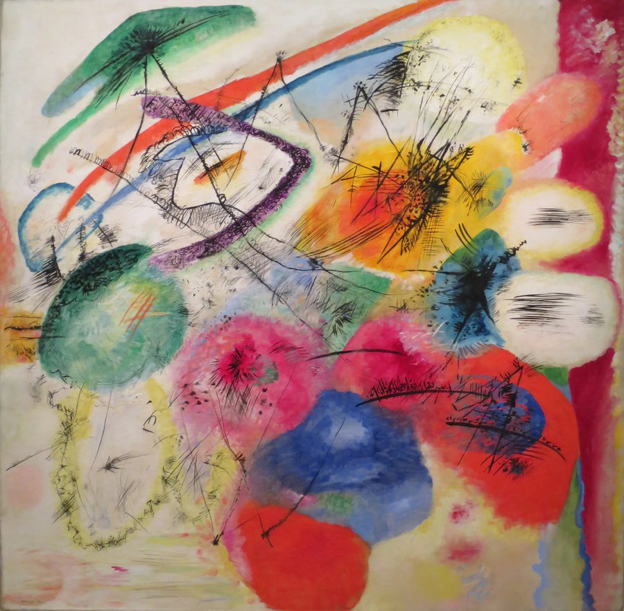 Sorte linjer - Vassily Kandinsky