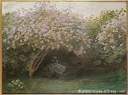 Lilas, Gråvejr - Claude Monet