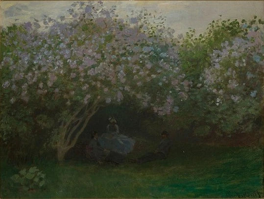 Syren, gråvejr W203 - Claude Monet
