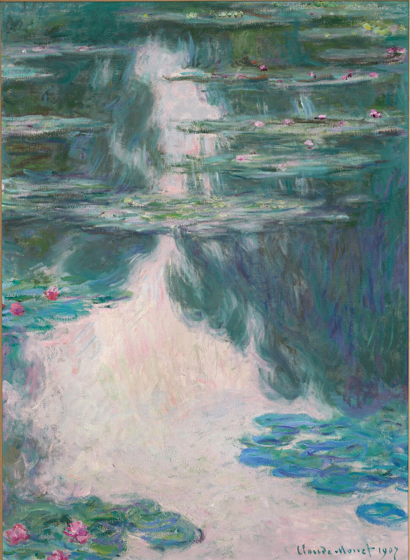 Åkander, gråvejr W1708 - Claude Monet