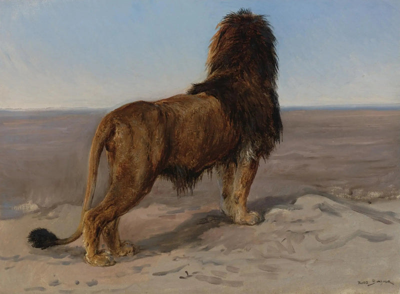 Løve (Vagthavende) - Rosa Bonheur
