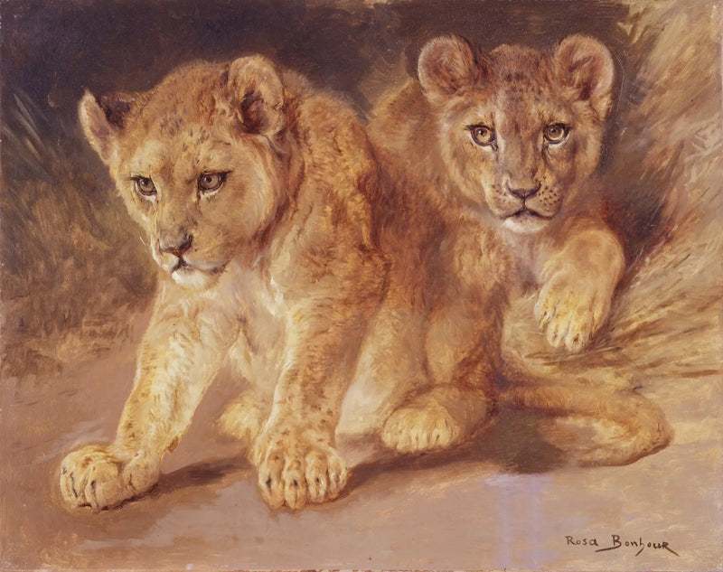 Løveunger - Rosa Bonheur