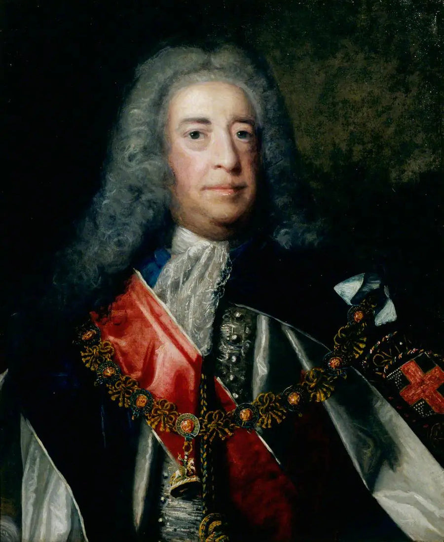 Lionel Cranfield Sackville, 1. hertug af Dorset (1688–1765), hofmand - Joshua Reynolds