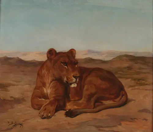 Løvinne - Rosa Bonheur
