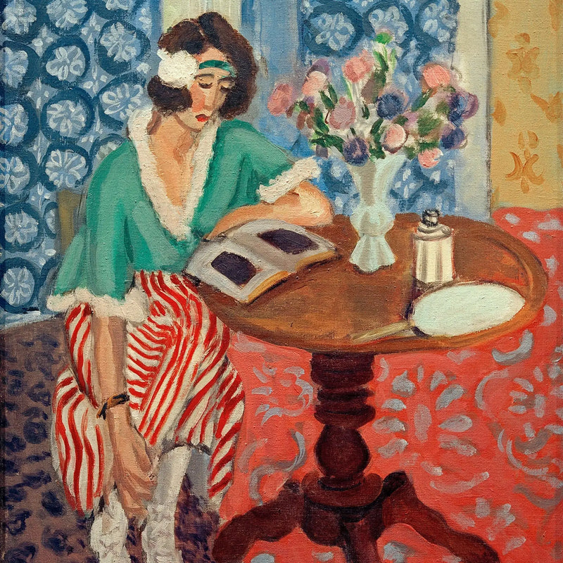 Læser ved bordet - Henri Matisse