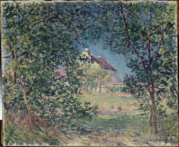 Skovkant om foråret - Alfred Sisley
