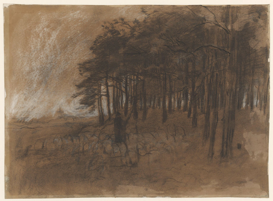 Lisière de la forêt - Anton Mauve