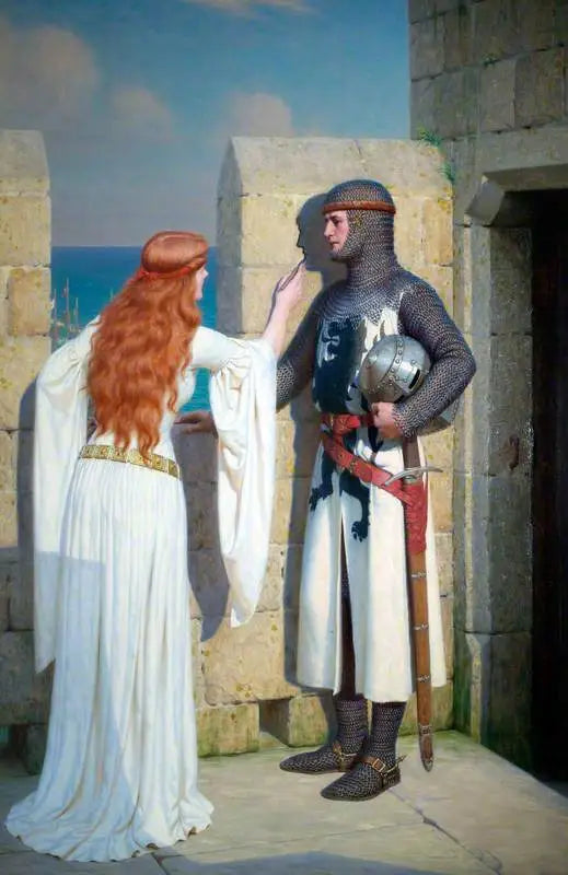 L’Ombre - Edmund Blair Leighton - Alpha Reproduction