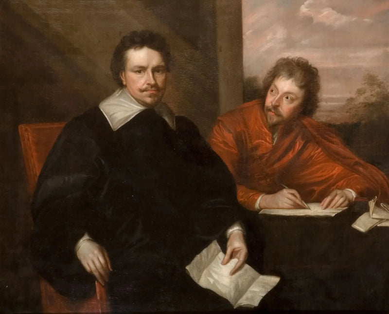 Lord Strafford og hans sekretær Sir P Mainwaring - Antoine van Dyck