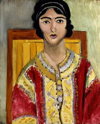 Lorette i den røde jakke - Henri Matisse