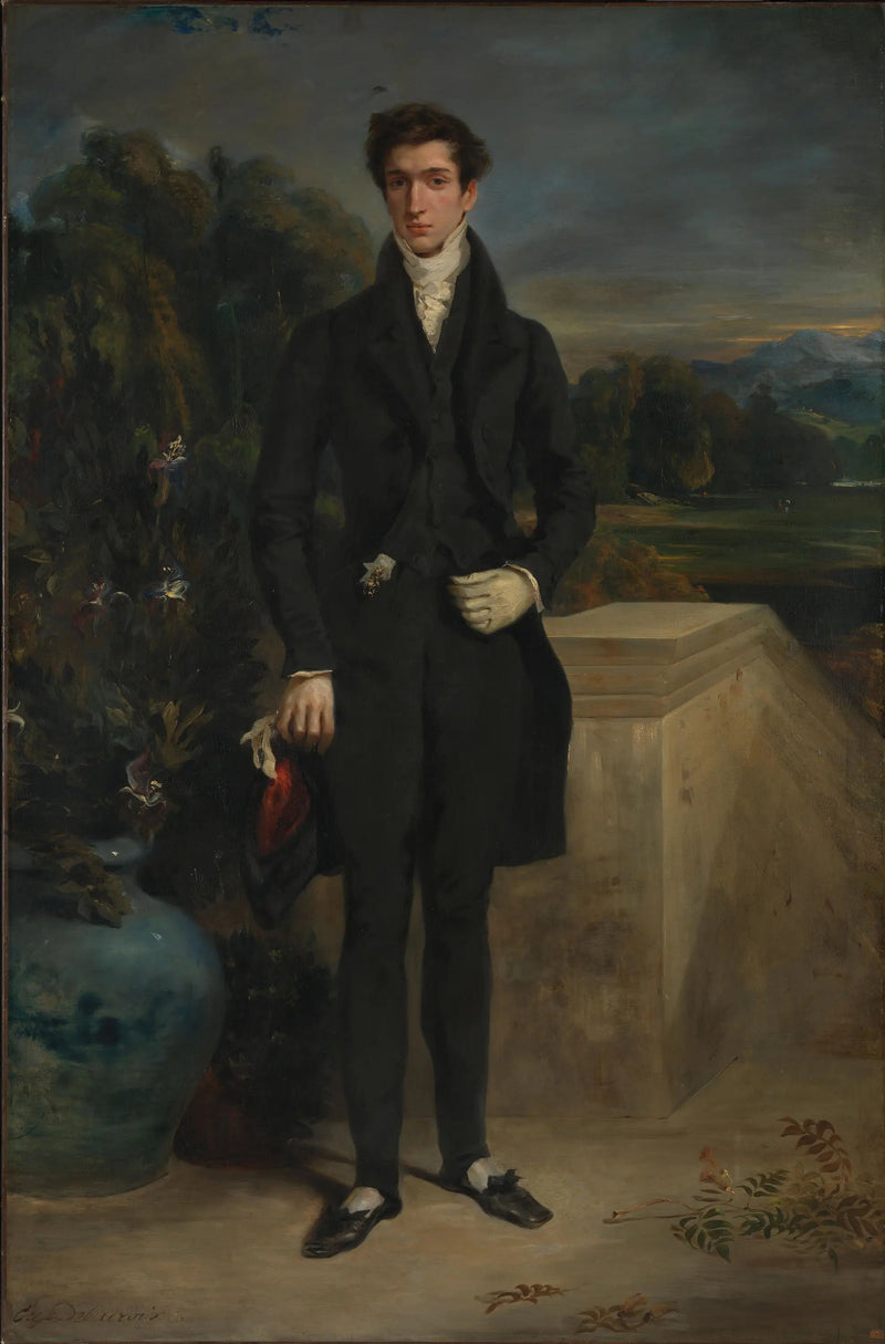 Louis-Auguste Schwiter - Eugène Delacroix