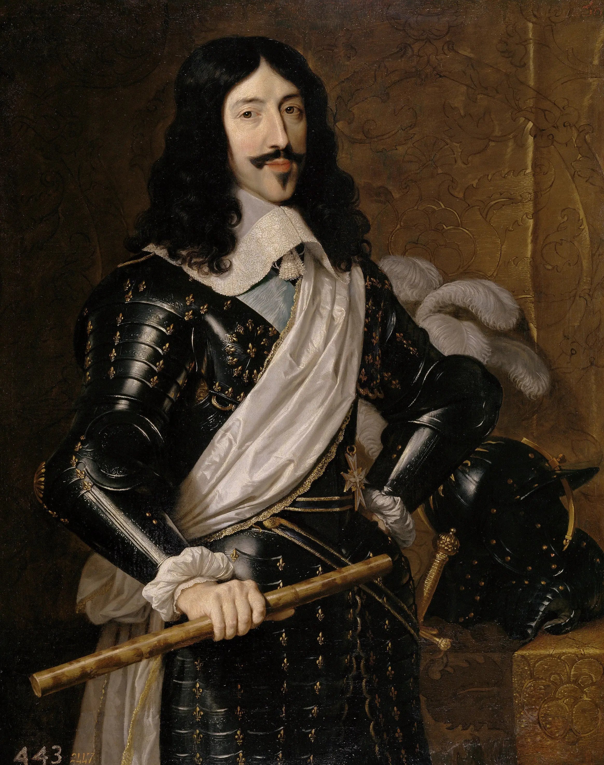 Louis XIII de France - Philippe de Champaigne image 1 tableau peint à l’huile sur toile
