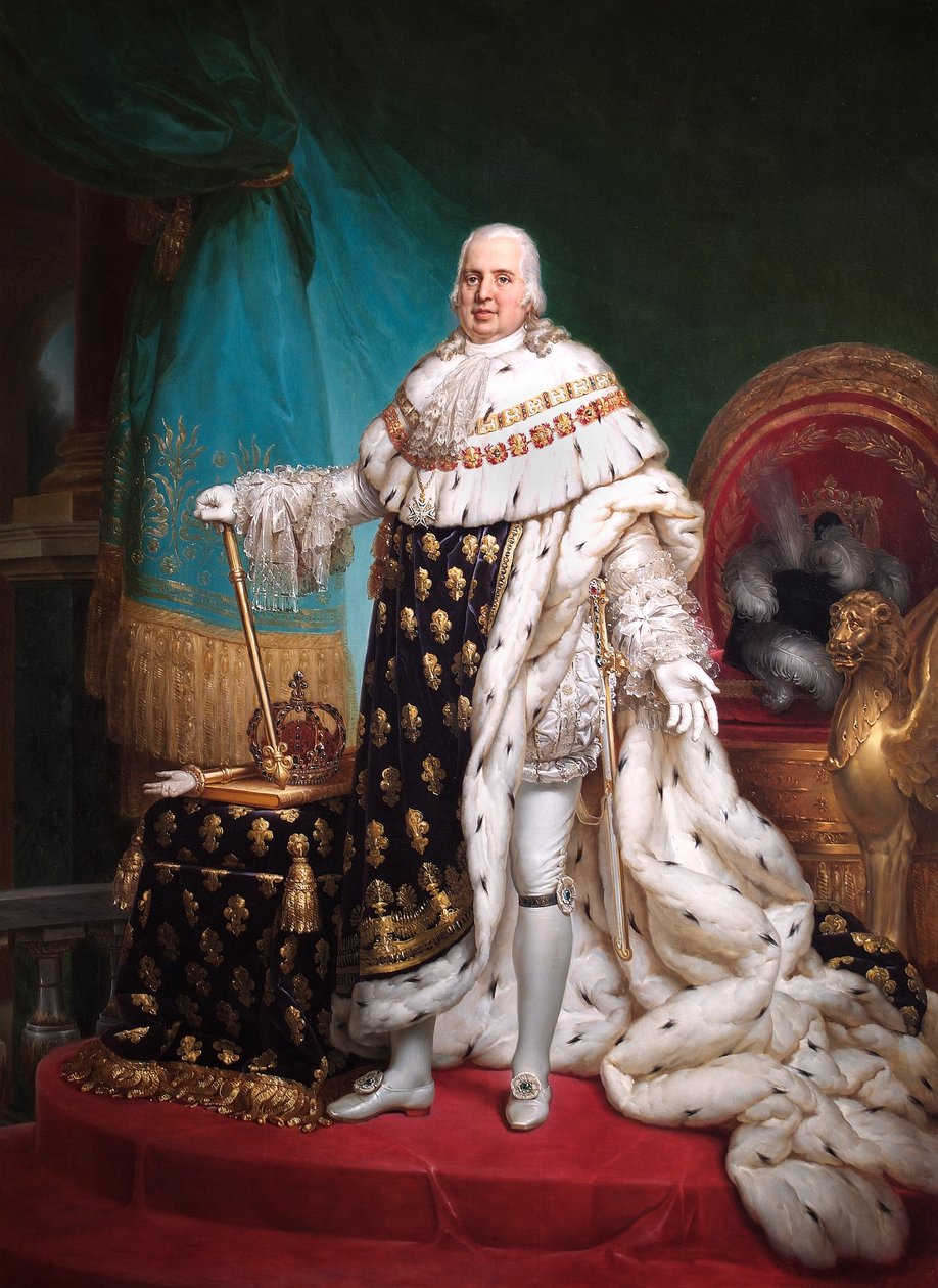 Louis XVIII (1755–1824), konge af Frankrig - François Gérard