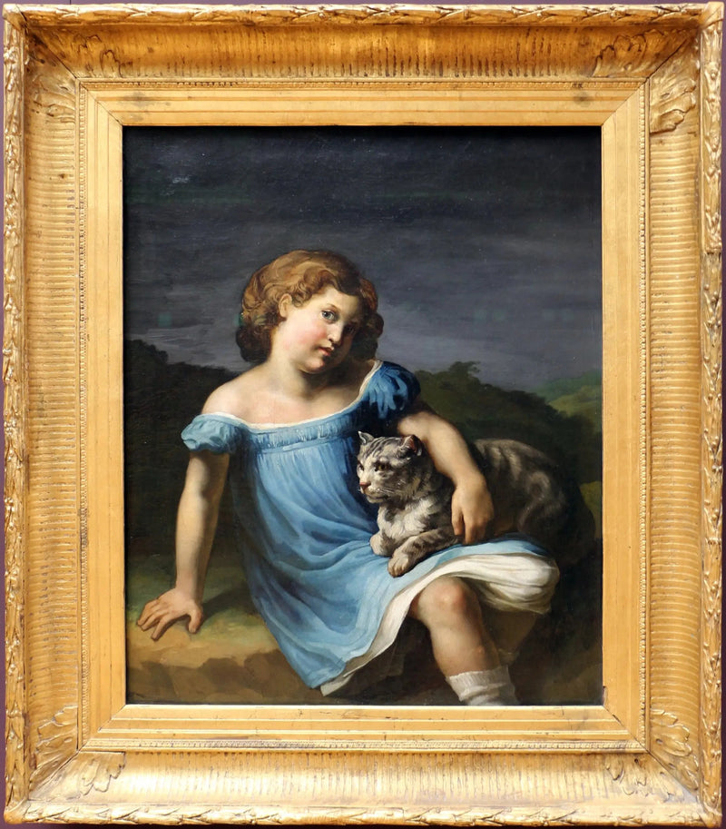 Louise Vernet barn - Théodore Géricault