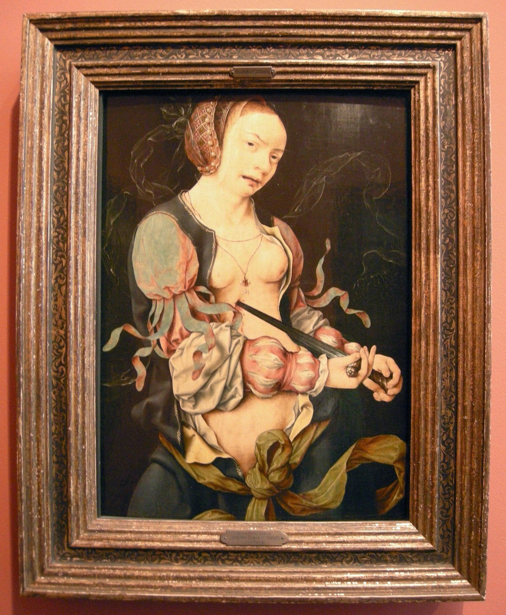 Lucrèce - Joos van Cleve - Alpha Reproduction