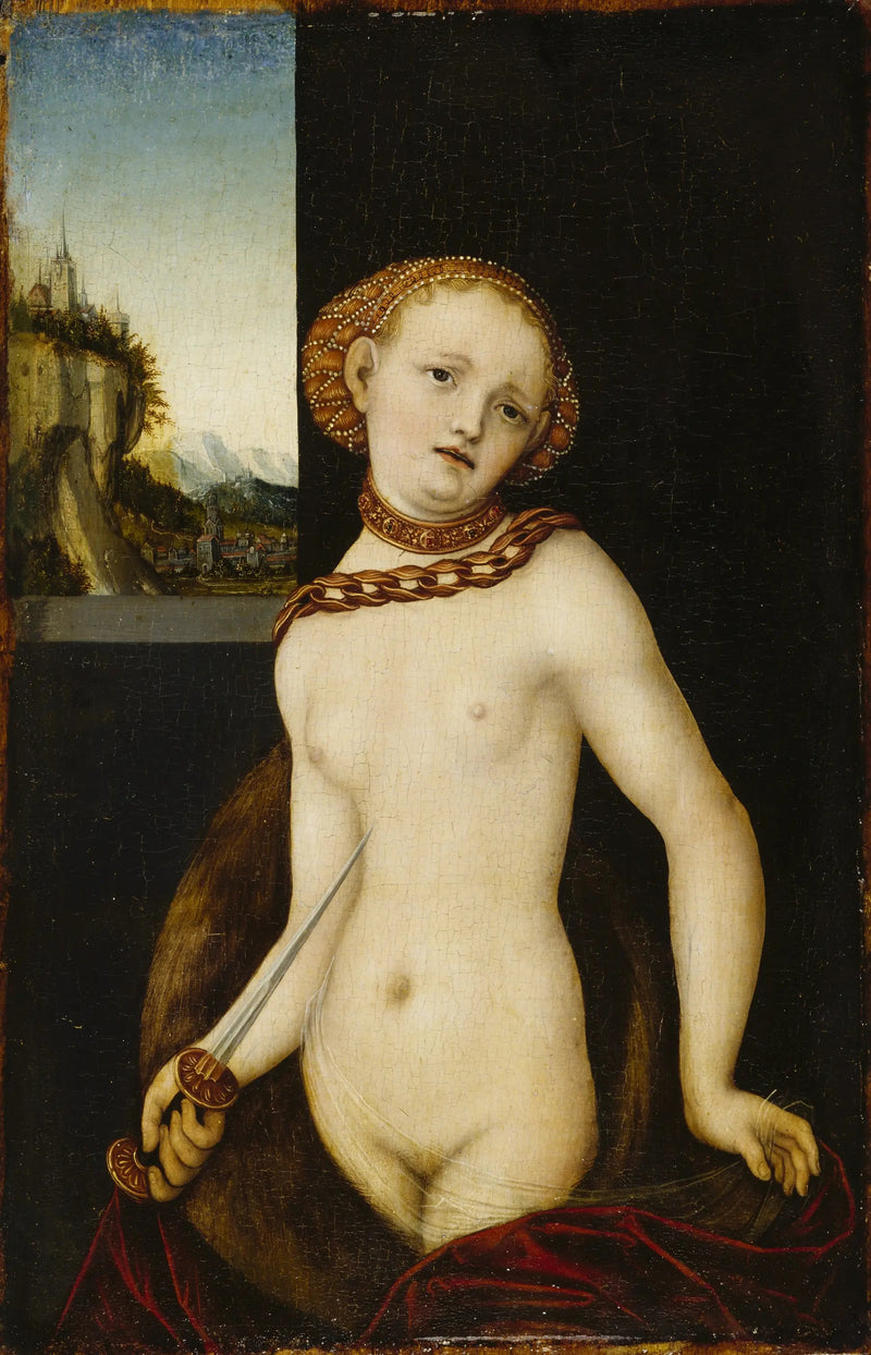 Lucrèce - Lucas Cranach den Ældre