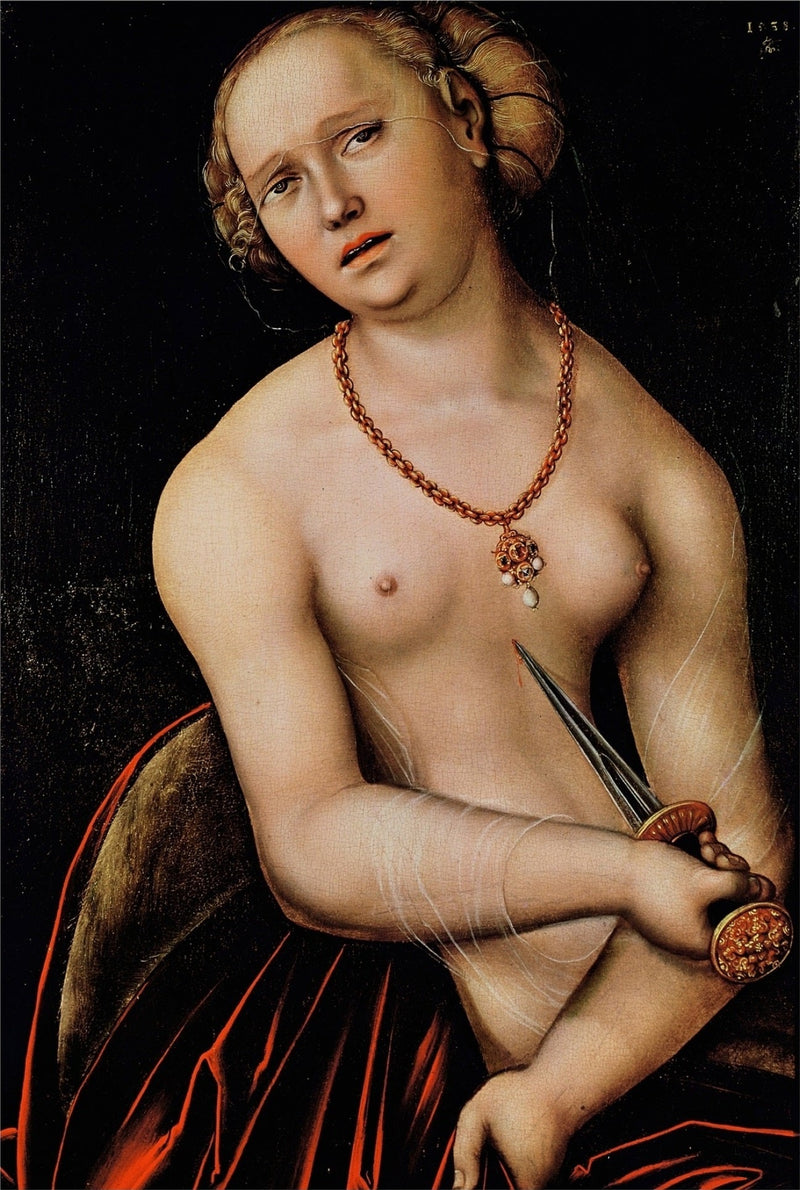 Lucrèce - Lucas Cranach den Ældre