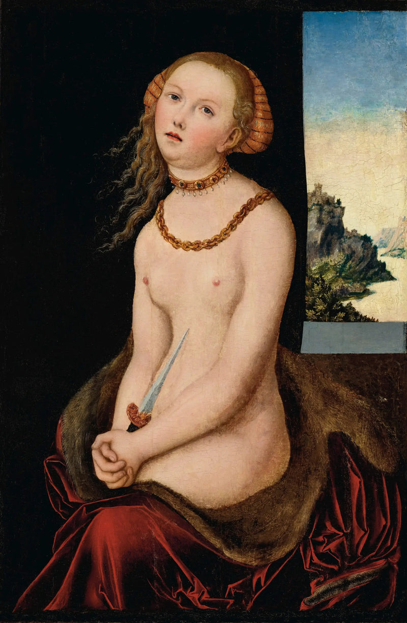 Lucrèce - Lucas Cranach den Ældre