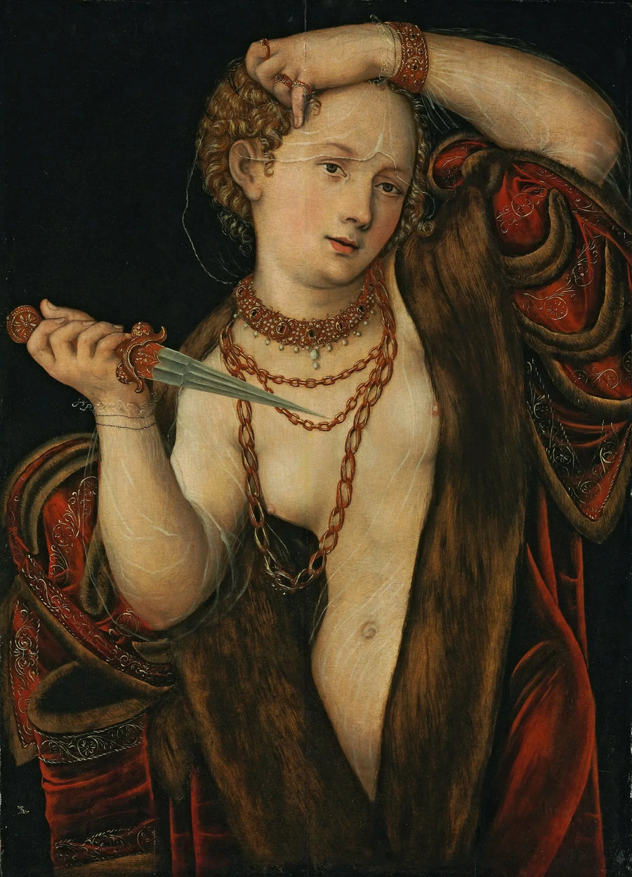 Lucrèce - Lucas Cranach den Ældre
