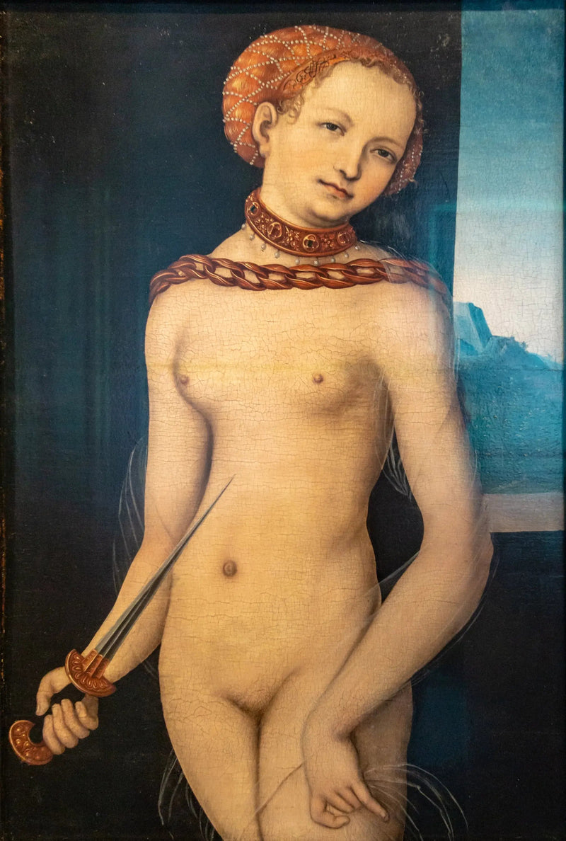 Lucrèce - Lucas Cranach den Ældre