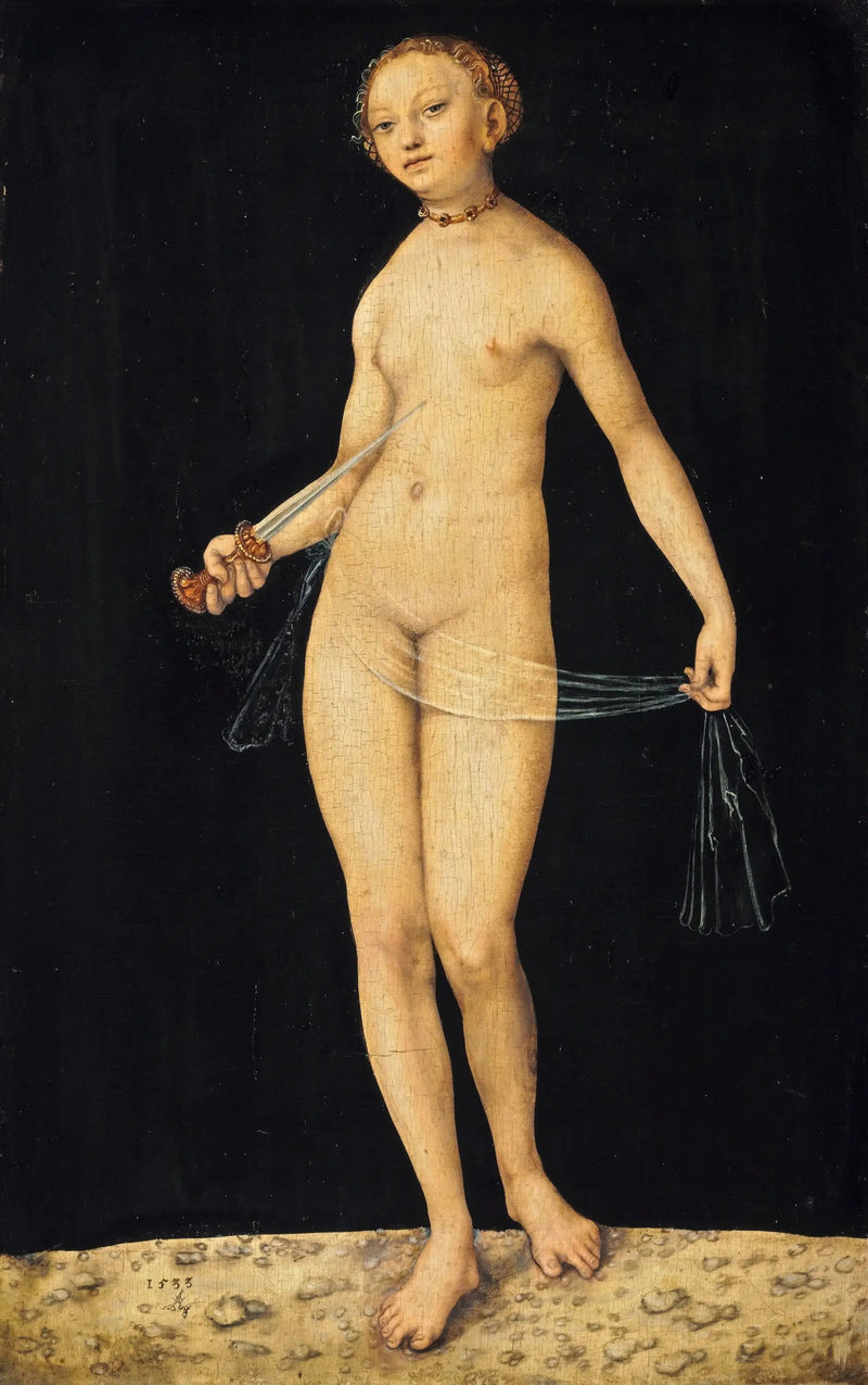 Lucrèce - Lucas Cranach den Ældre