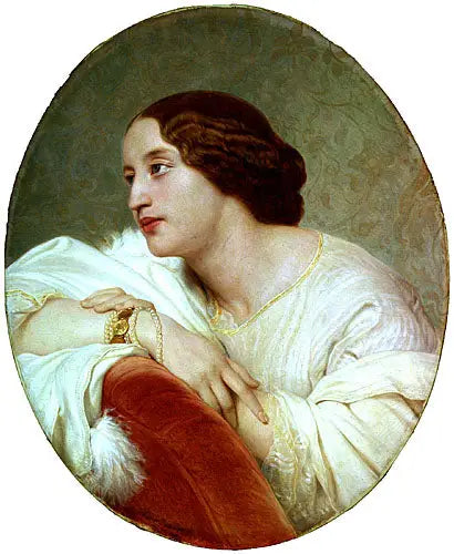 Ludmille Komar, prinsesse af Beauvau-Craon - Paul Delaroche