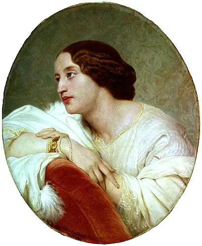 Ludmille Komar, prinsesse af Beauvau-Craon - Paul Delaroche
