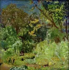 Sollys i Vernon - Pierre Bonnard