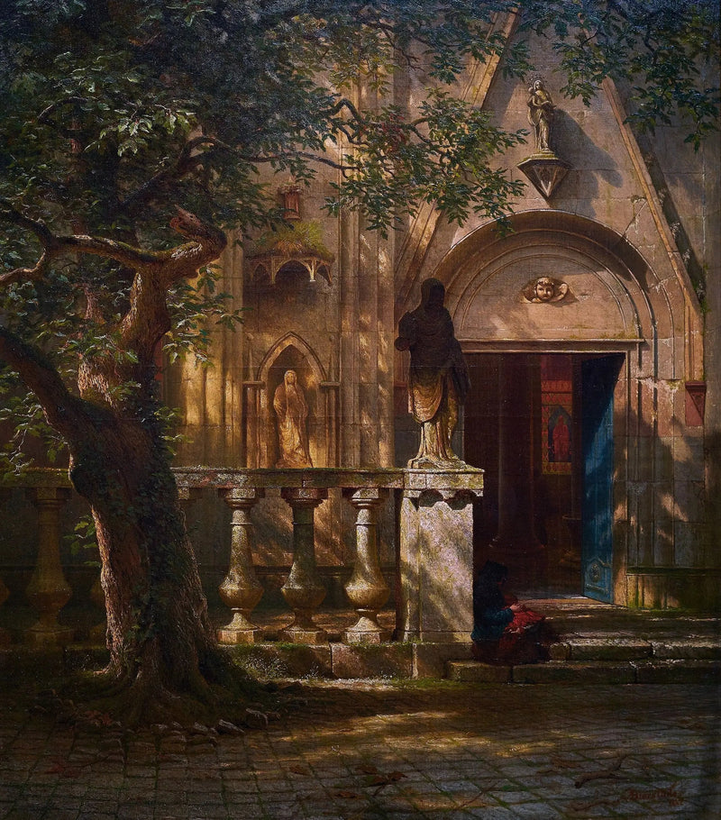 Lys og Skygge - Albert Bierstadt