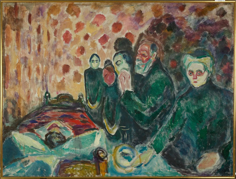 Kampen mod døden - Edvard Munch