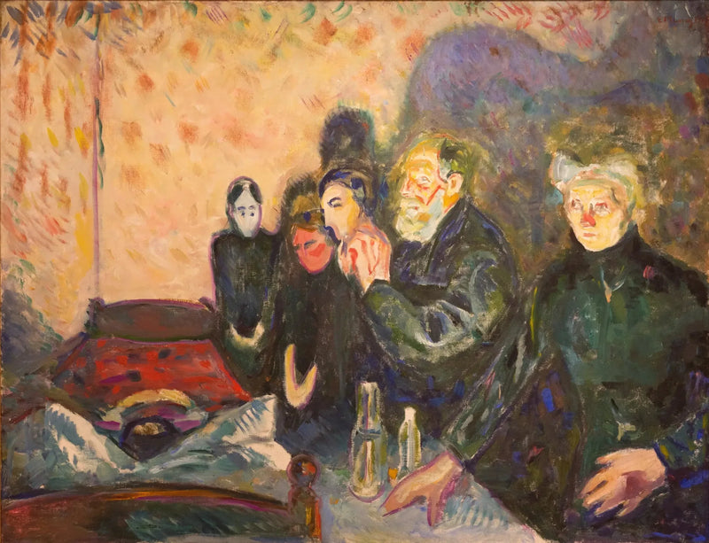 Kampen mod døden - Edvard Munch
