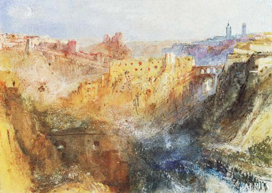 Luxembourg - William Turner - Reproduktioner af malerier og højkvalitets malerier