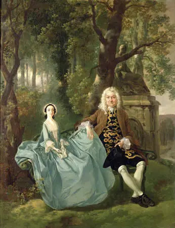 M. og Fru Carter - Thomas Gainsborough