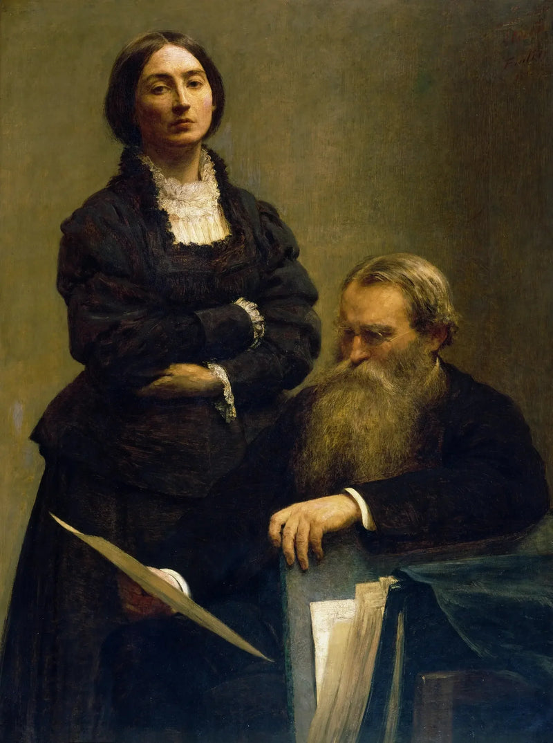 M. og Fru Edwin Edwards - Henri Fantin-Latour