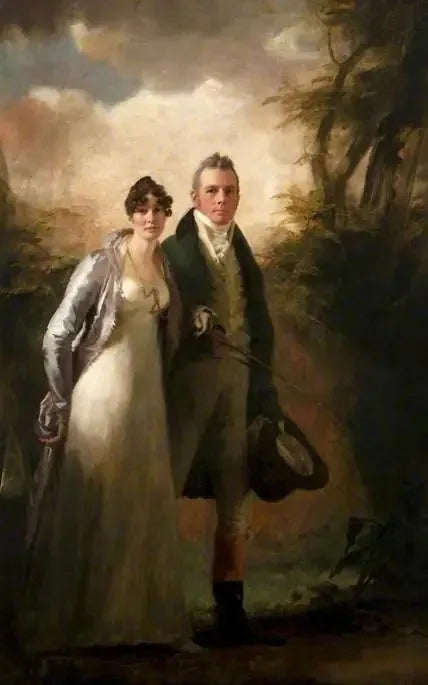 M. og fru Robert N. Campbell de Kailzie - Henry Raeburn