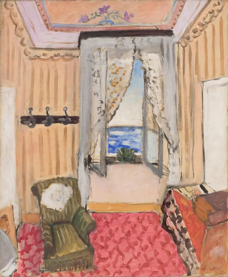 Mit værelse ved Beau-Rivage - Henri Matisse