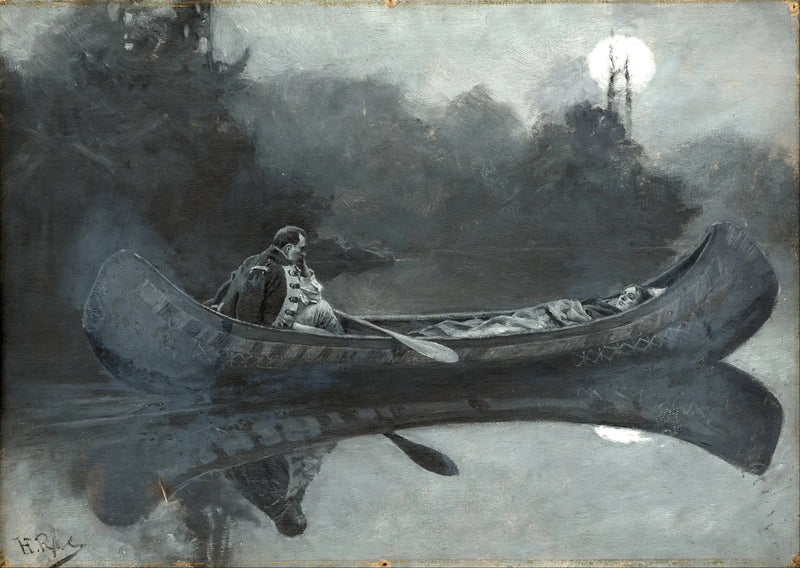 Min had mod ham syntes pludselig at have fået vinger » (En såret fjende) - Howard Pyle
