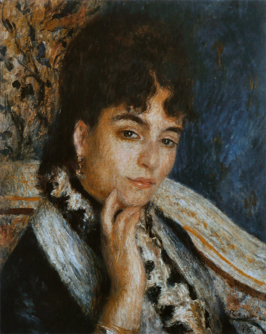 Fru Alphonse Daudet - Pierre-Auguste Renoir