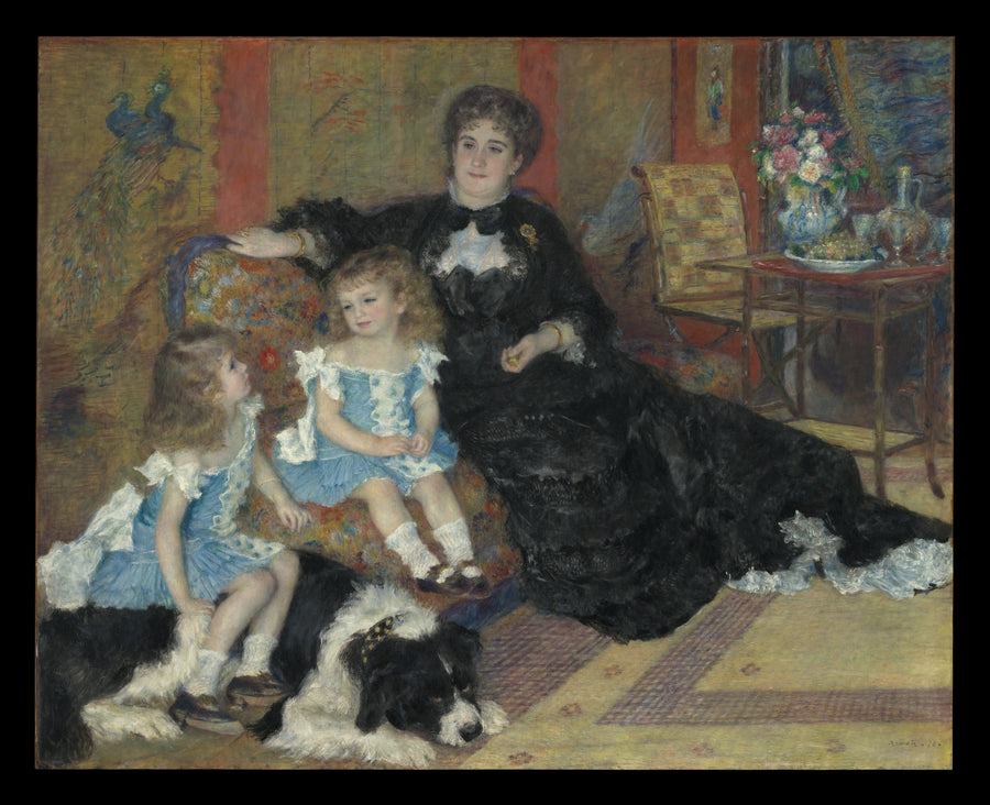 Madame Charpentier og hendes børn - Pierre-Auguste Renoir