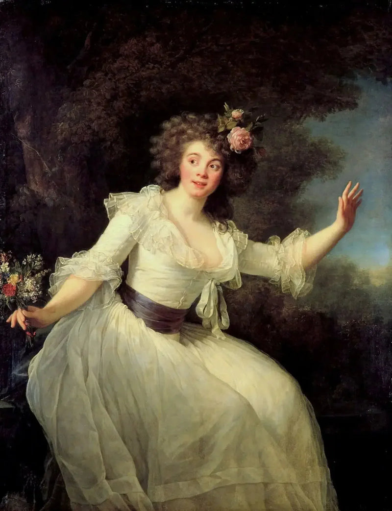 Madame Dugazon i rollen som « Nina » - Élisabeth Vigeé Le Brun