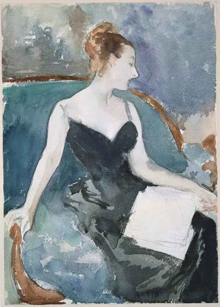 Fru Gautreau (Fru X) - John Singer Sargent