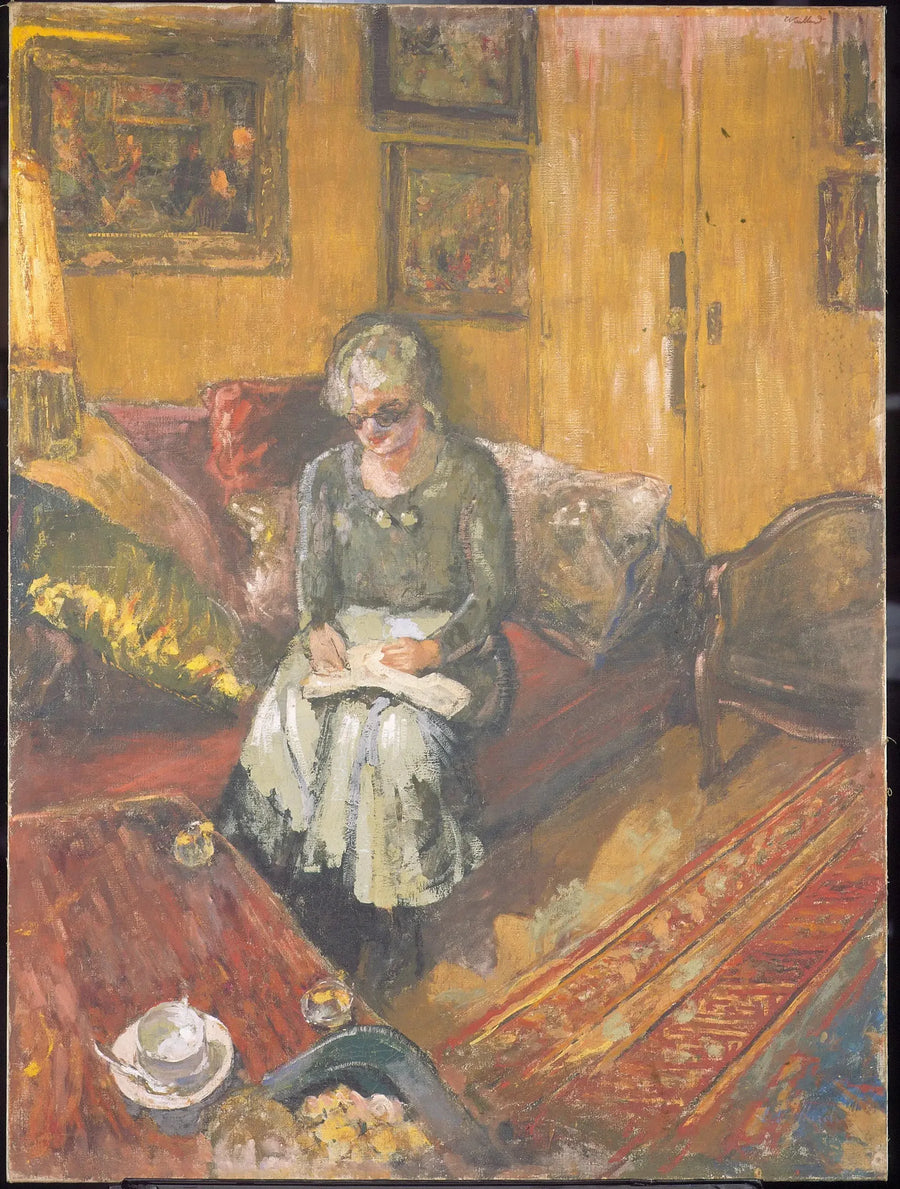 Madame Hessel i boudoiren, rue de Naples - Édouard Vuillard