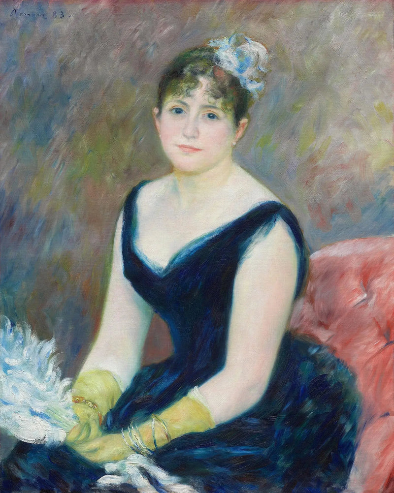 Fru Léon Clapisson - Pierre-Auguste Renoir