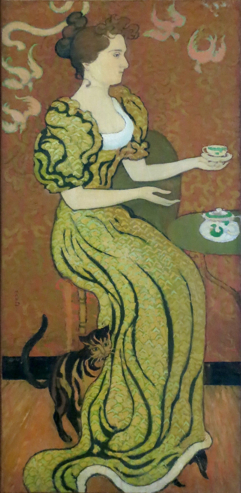 Madame Ranson med katten - Maurice Denis