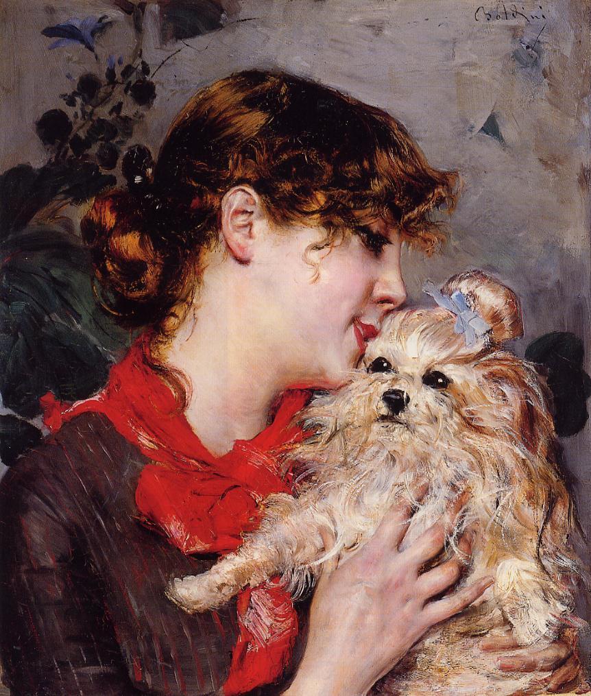 Madame Réjane (Gabrielle Réjane) - Giovanni Boldini