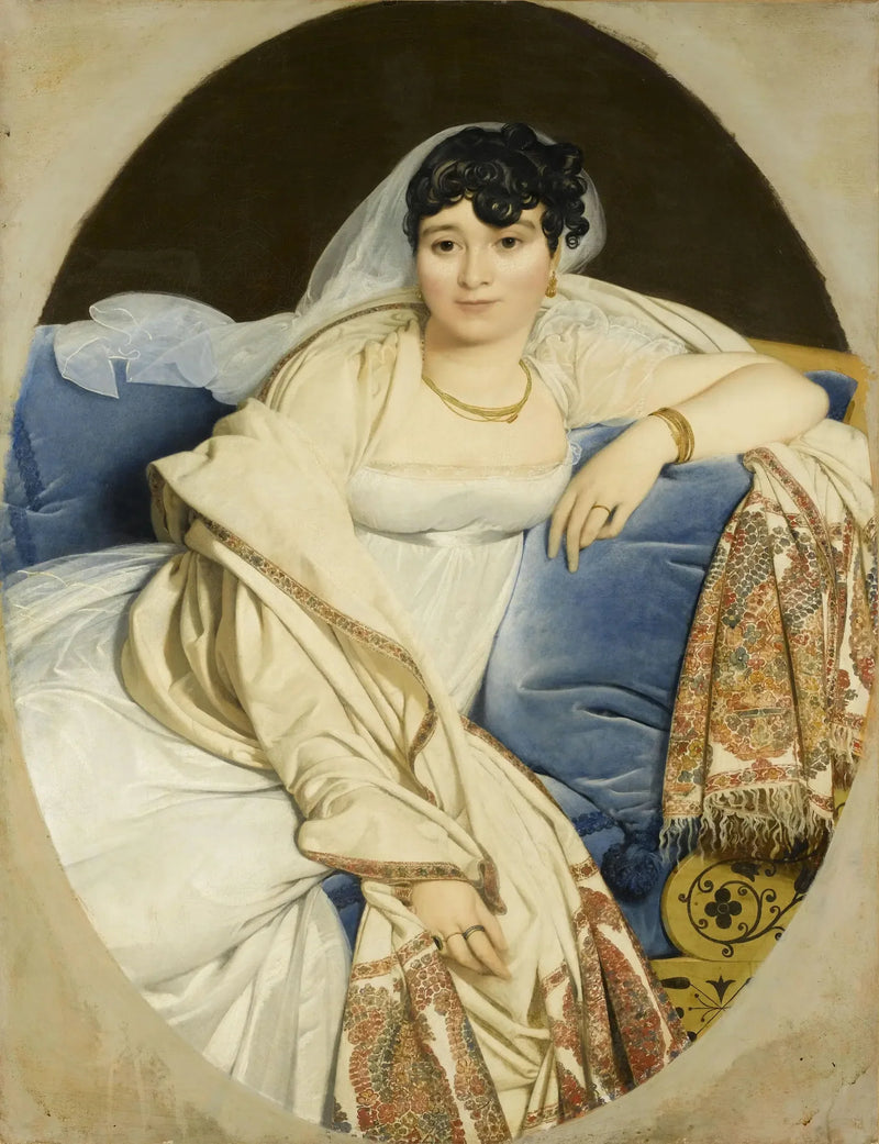 Fru Rivière - Jean-Auguste-Dominique Ingres